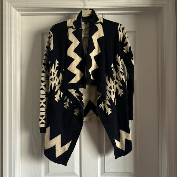 Drape front sweater - Picture 1 of 4